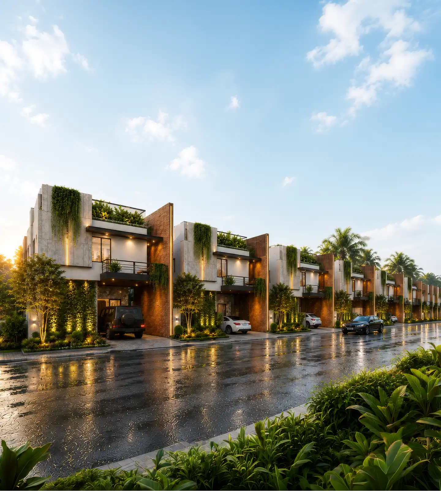 Woodshire Greenfield Park 4 BHK Villas in Hoskote, Bengaluru elevation image