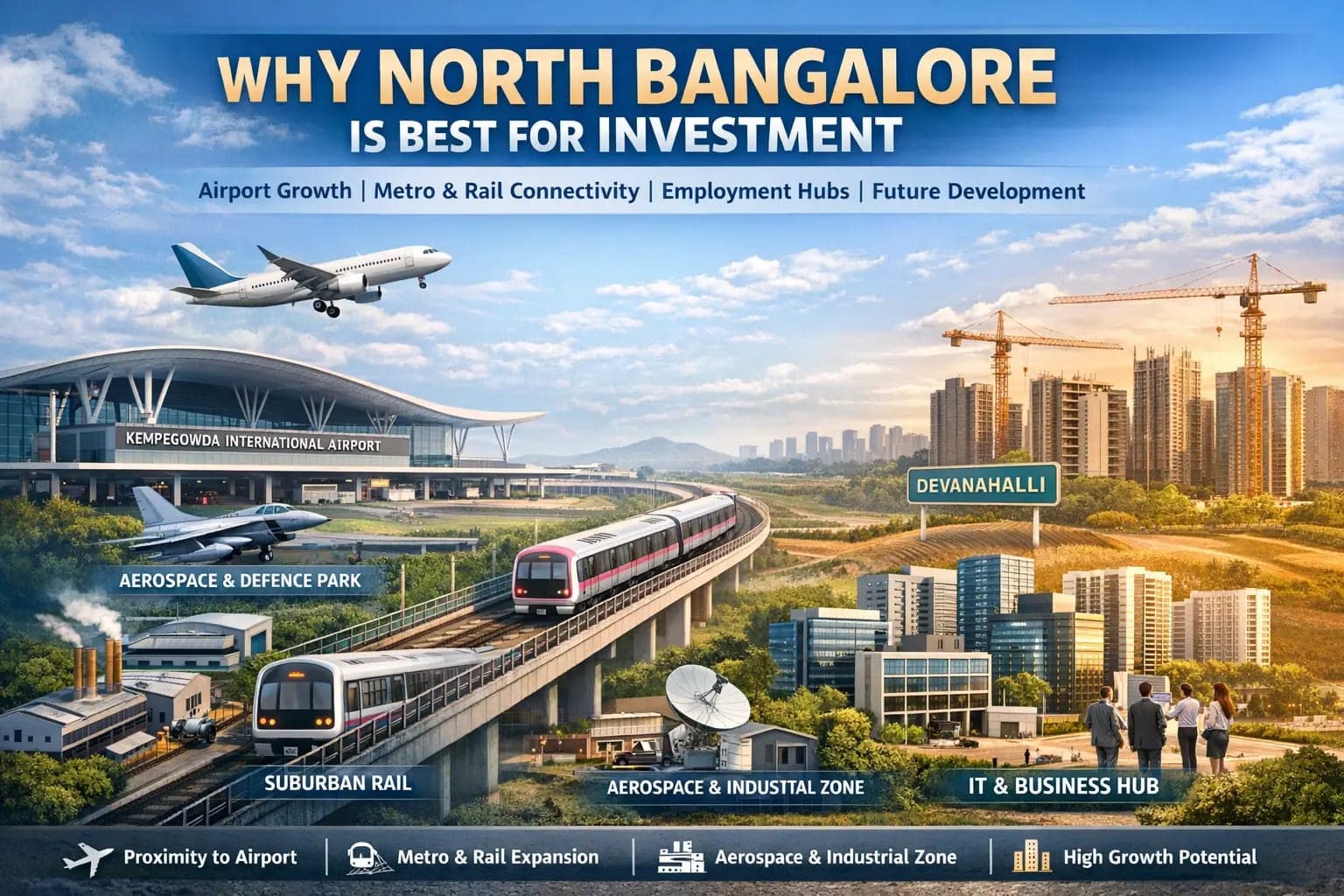 Why North Bangalore Is the Smartest Real Estate Investment in Bangalore ?
