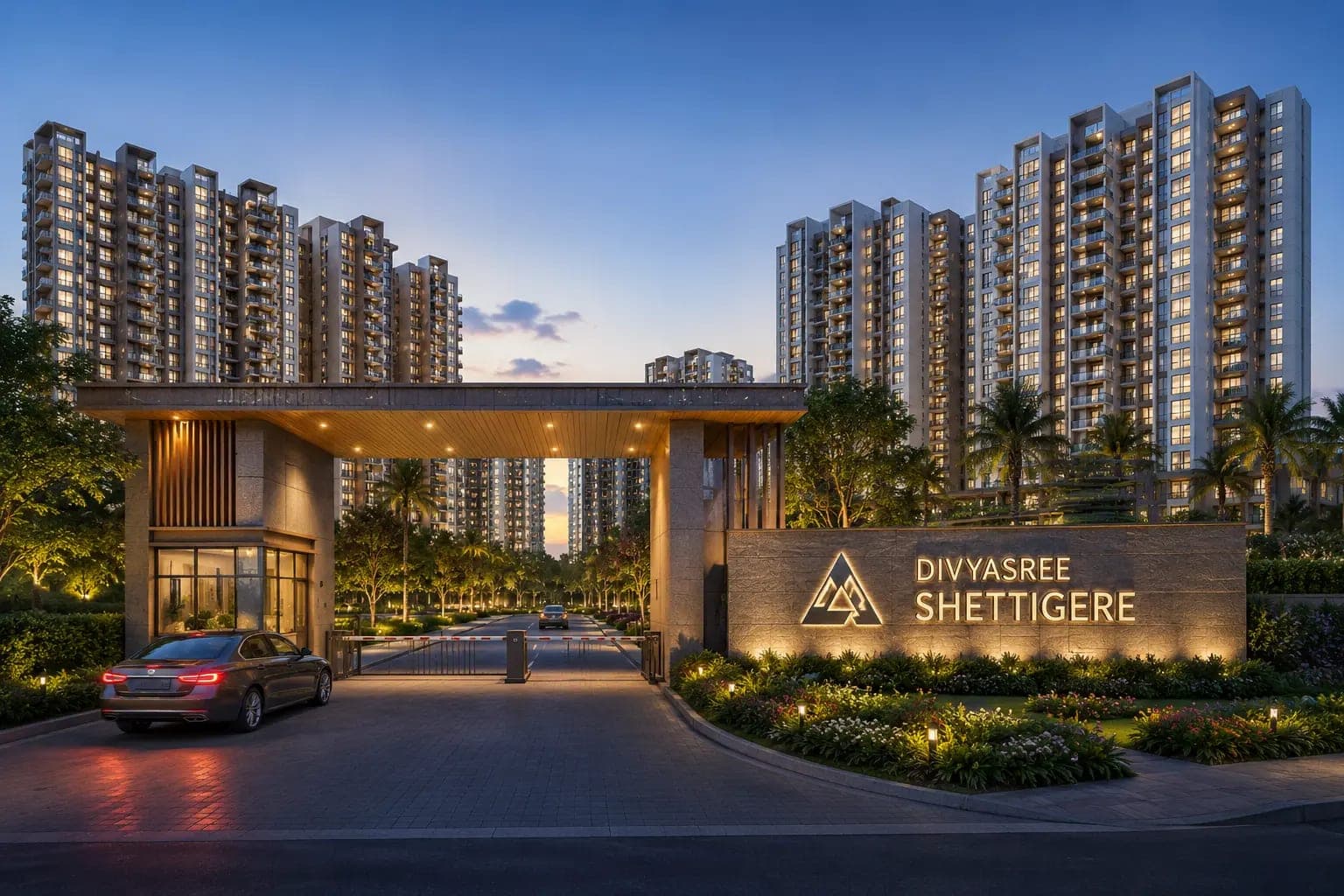 Divyasree Shettigere New Launch elevation image