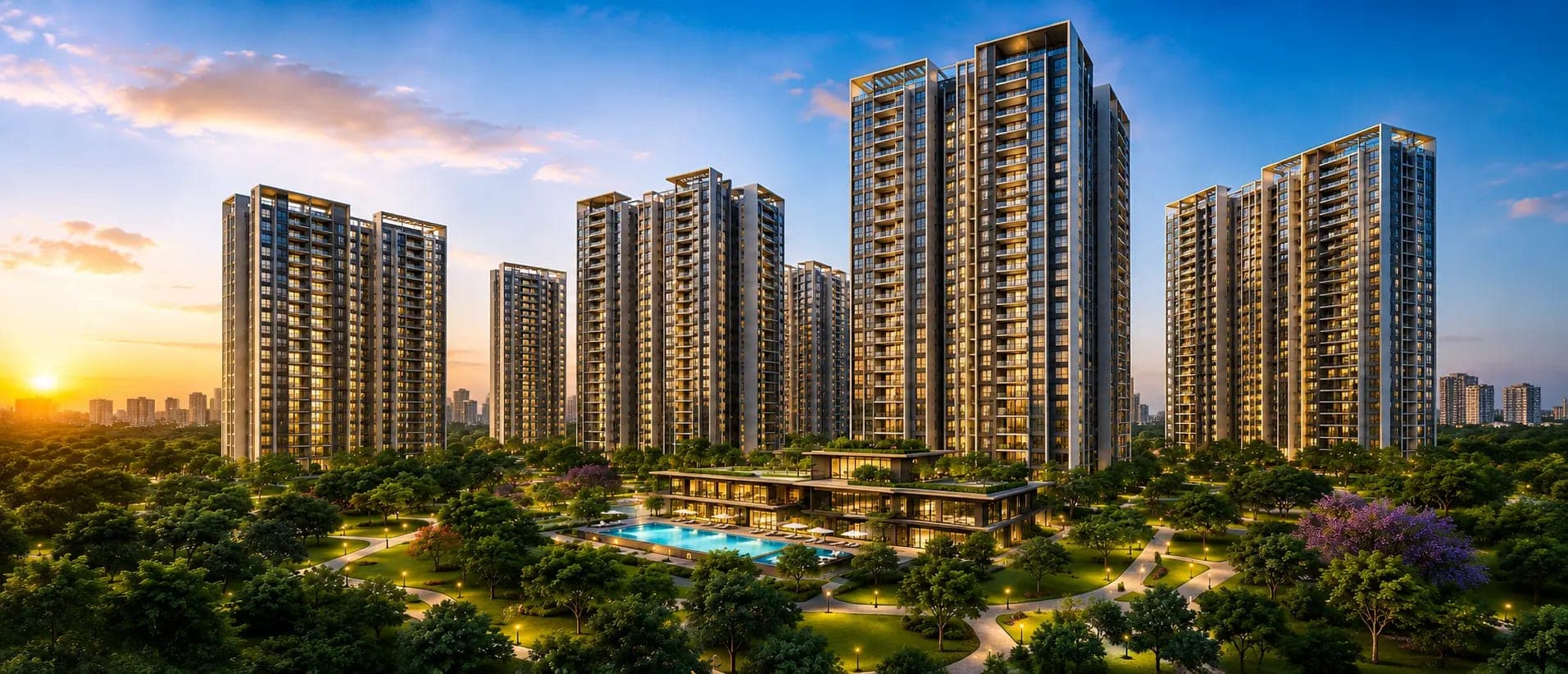 Embassy Knowledge Park Apartments for Sale in North Bangalore | Pre-Launch Homes project view