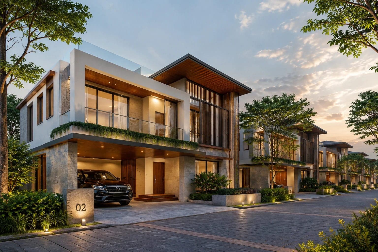 Adarsh Palm Acres Phase 3 | Luxury 4.5 & 5.5 BHK Villas on Bagalur Road