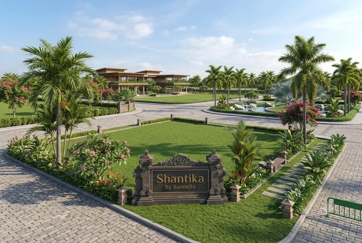 Shantika by Sannidhi | Premium Bali-Themed Villa Plots in Malur