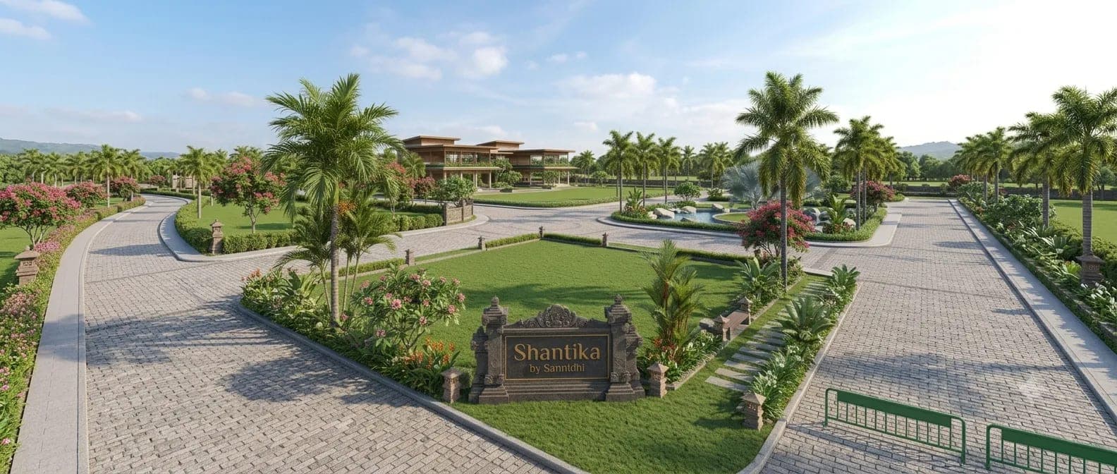Shantika by Sannidhi | Bali-Themed Premium Villa Plots in Malur, East Bangalore project view