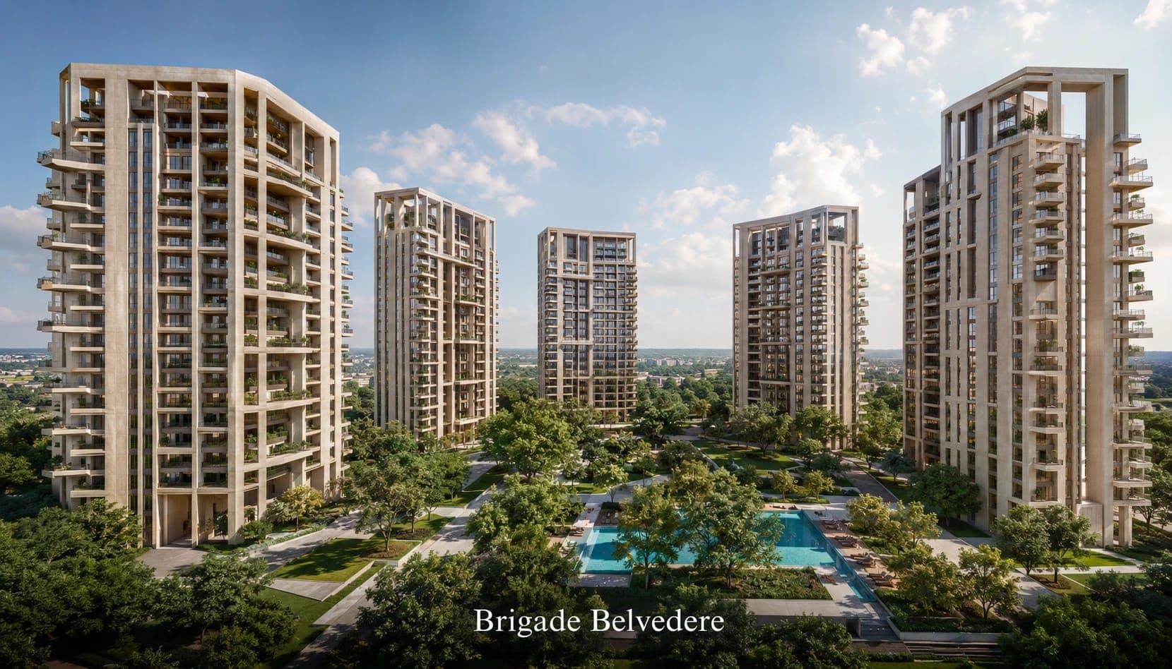 Brigade Belvedere | Premium 1, 2, 3 & 3.5 BHK Apartments on Budigere Main Road