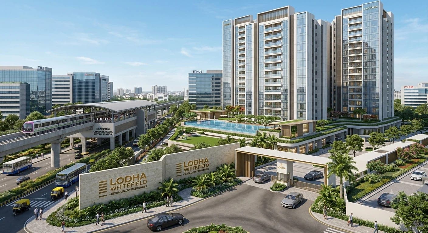 Lodha Whitefield | Ultra-Luxury 3.5, 4 & 5 BHK Apartments