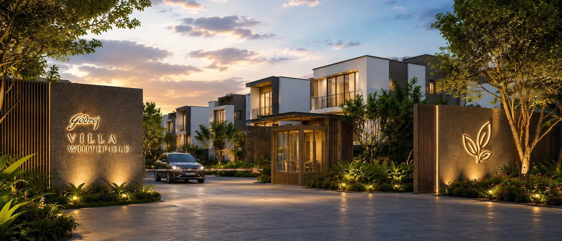 Godrej Villa Whitefield | 4 & 5 BHK Villas elevation image