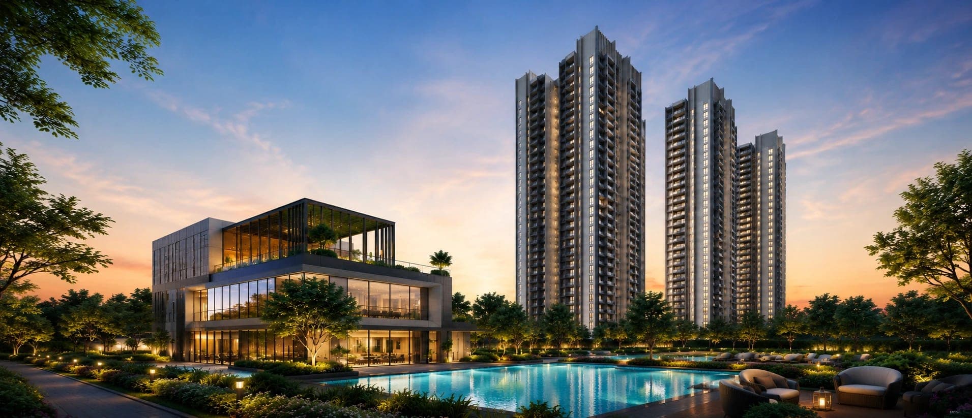 Godrej Regent Park Luxury 2 & 3 BHK Apartments in Sarjapur Road elevation image