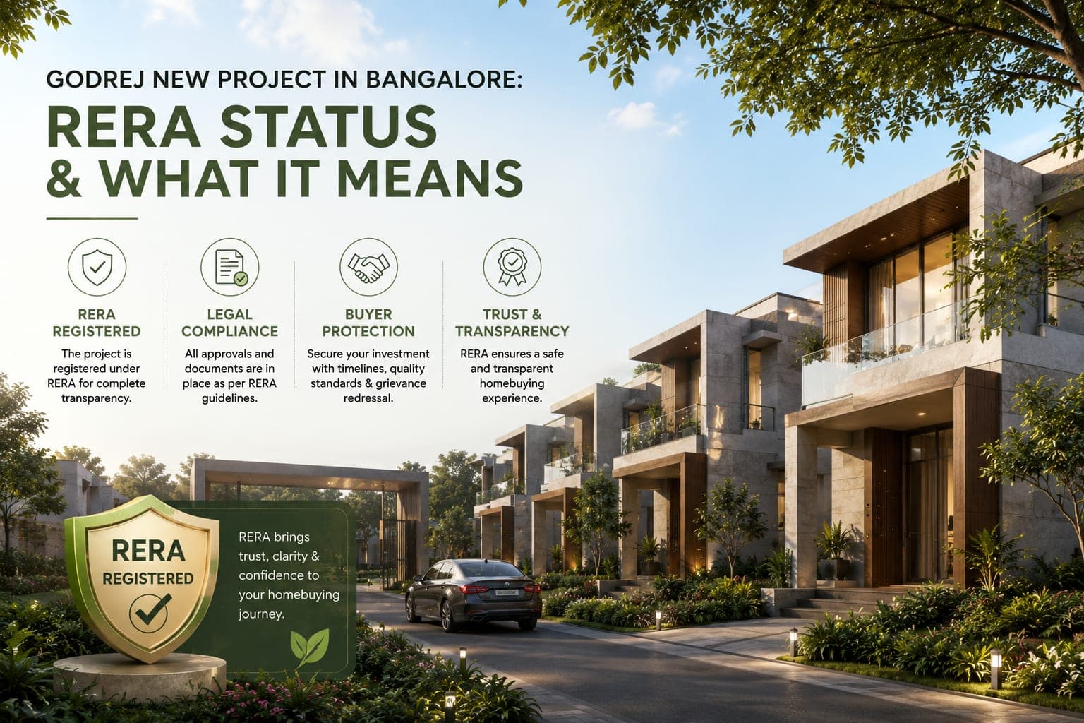 Godrej New Project in Bangalore: RERA Status & What It Means