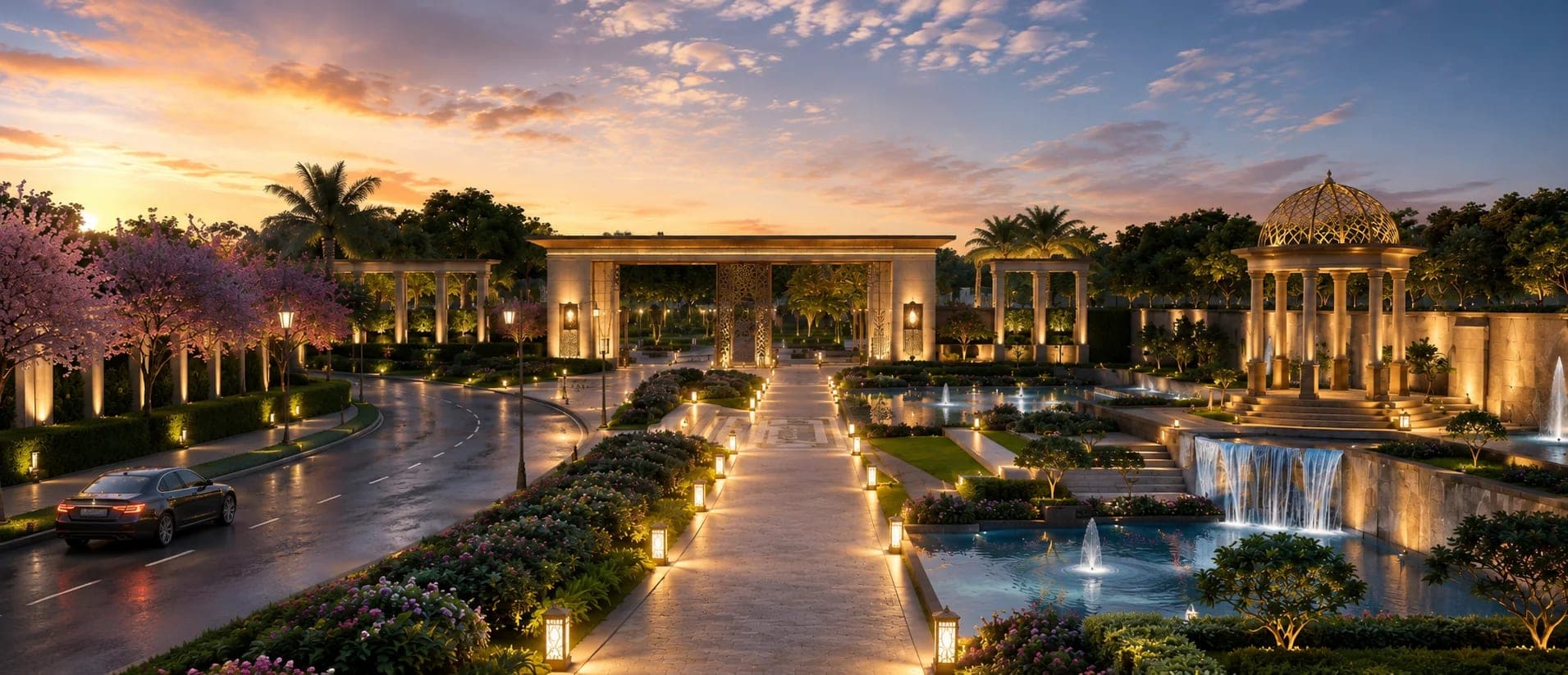 The Sarayu Ayodhya by House of Abhinandan Lodha – Luxury Plots from ₹1.89 Cr elevation image