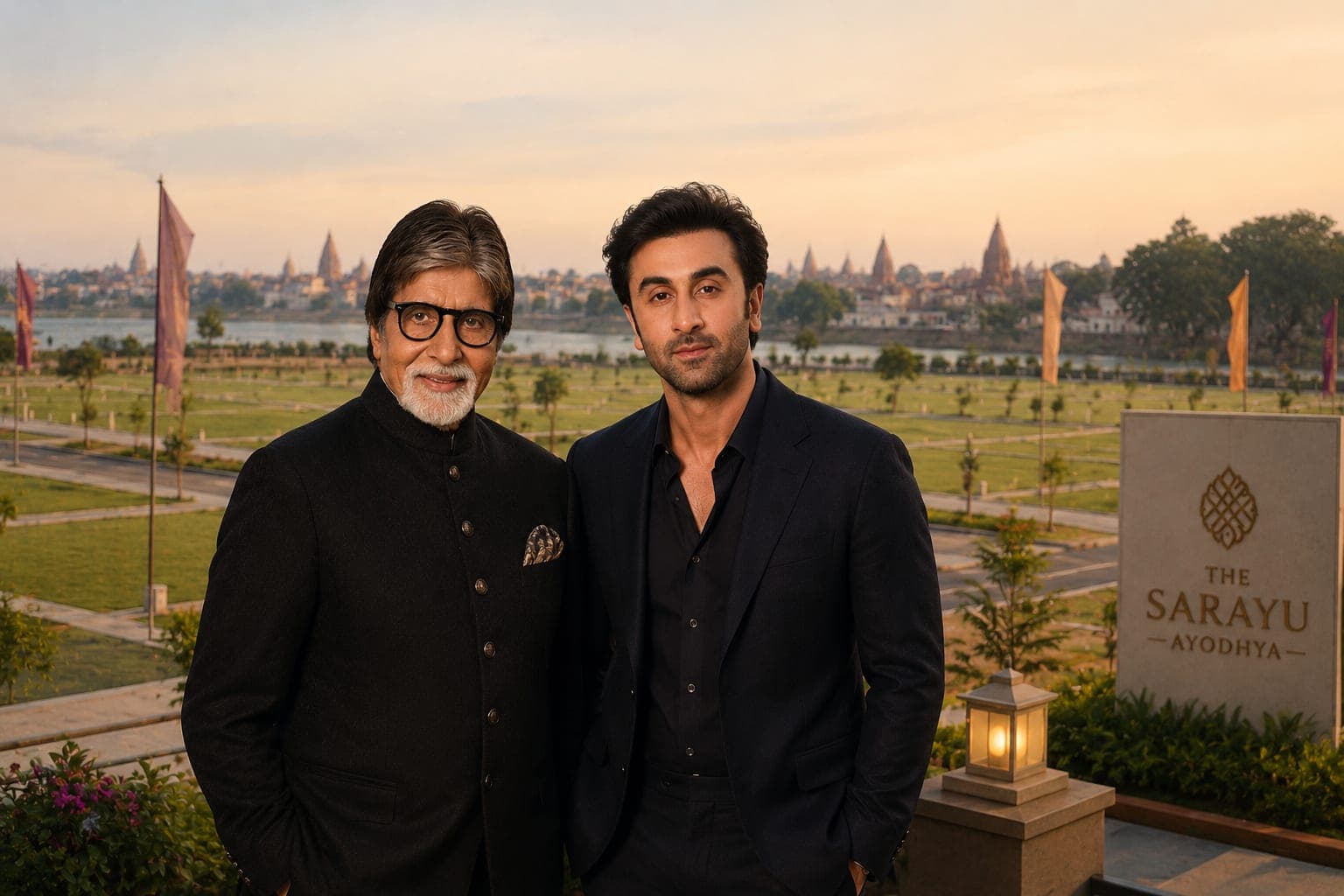 Amitabh Bachchan & Ranbir Kapoor Buy Plots in Ayodhya's The Sarayu — Prices, Details & More