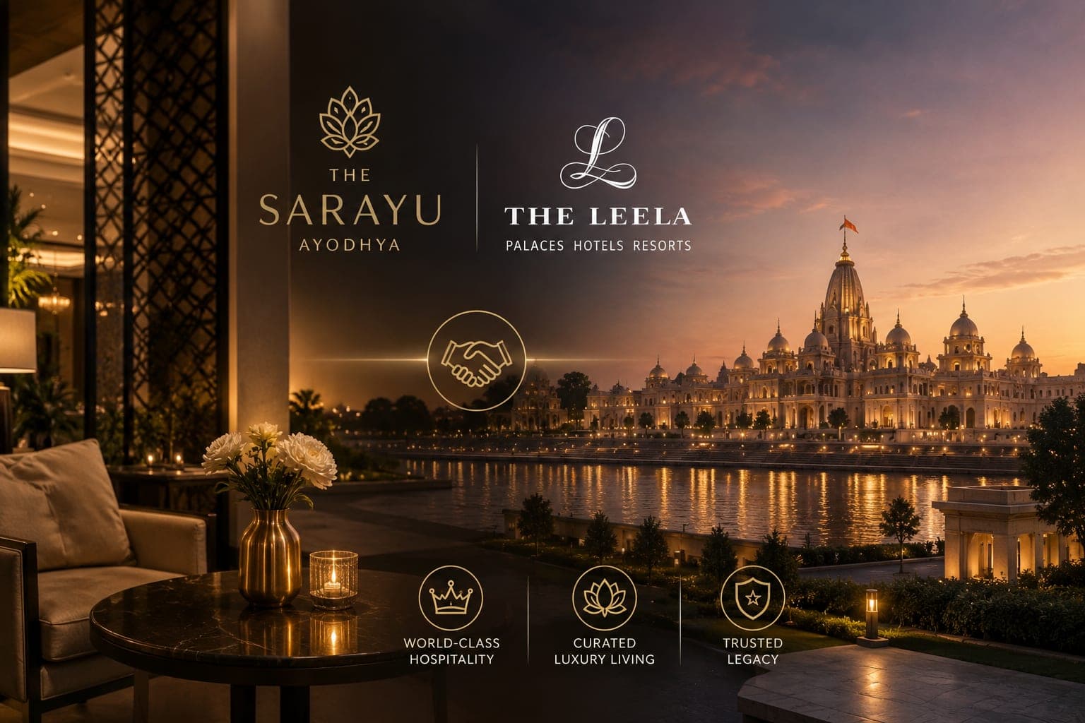 Why The Sarayu Ayodhya Partnered with The Leela: Luxury Hospitality Collaboration Explained