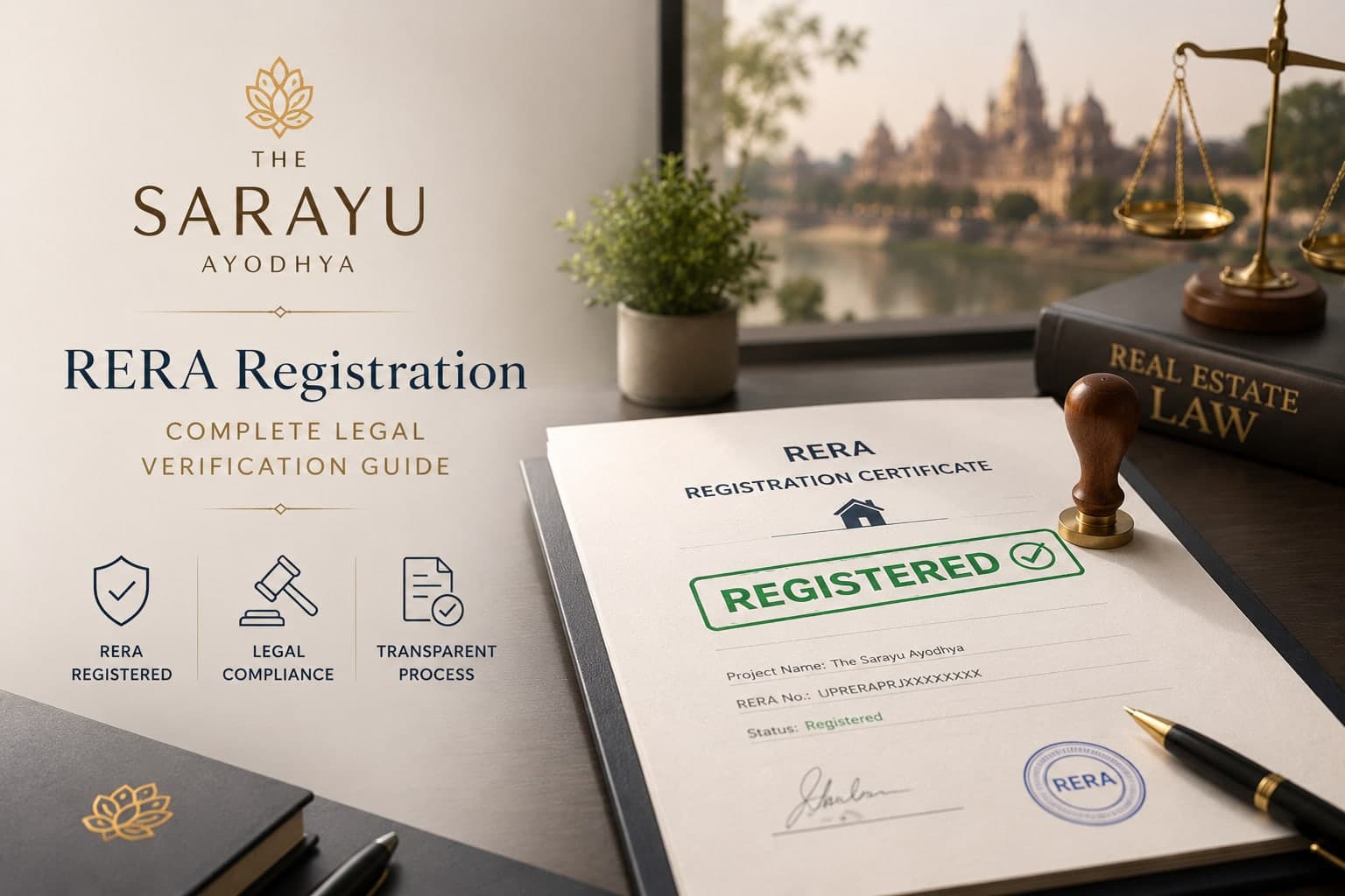 The Sarayu Ayodhya RERA Registration: Complete Legal Verification Guide