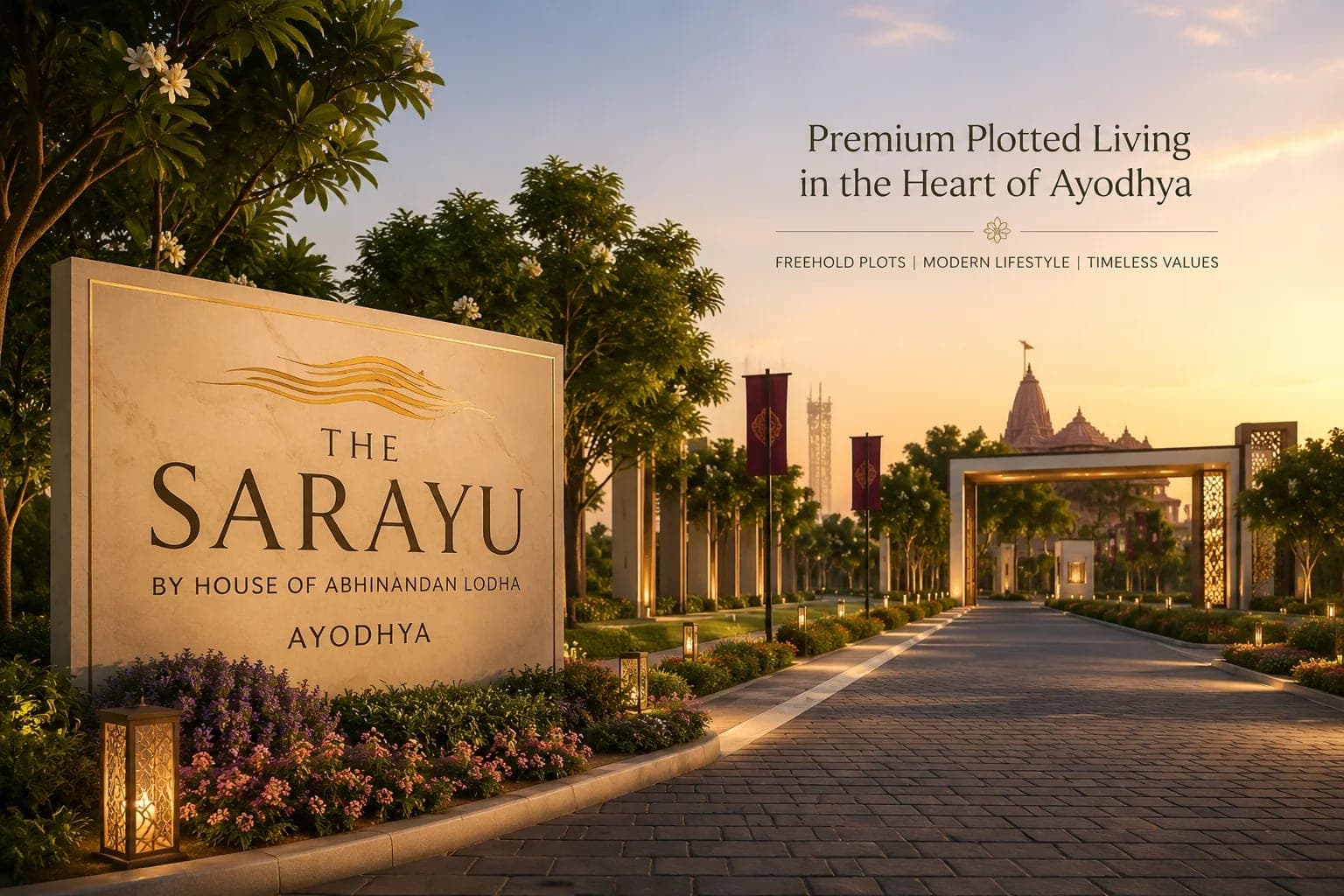 The Sarayu by House of Abhinandan Lodha, Ayodhya