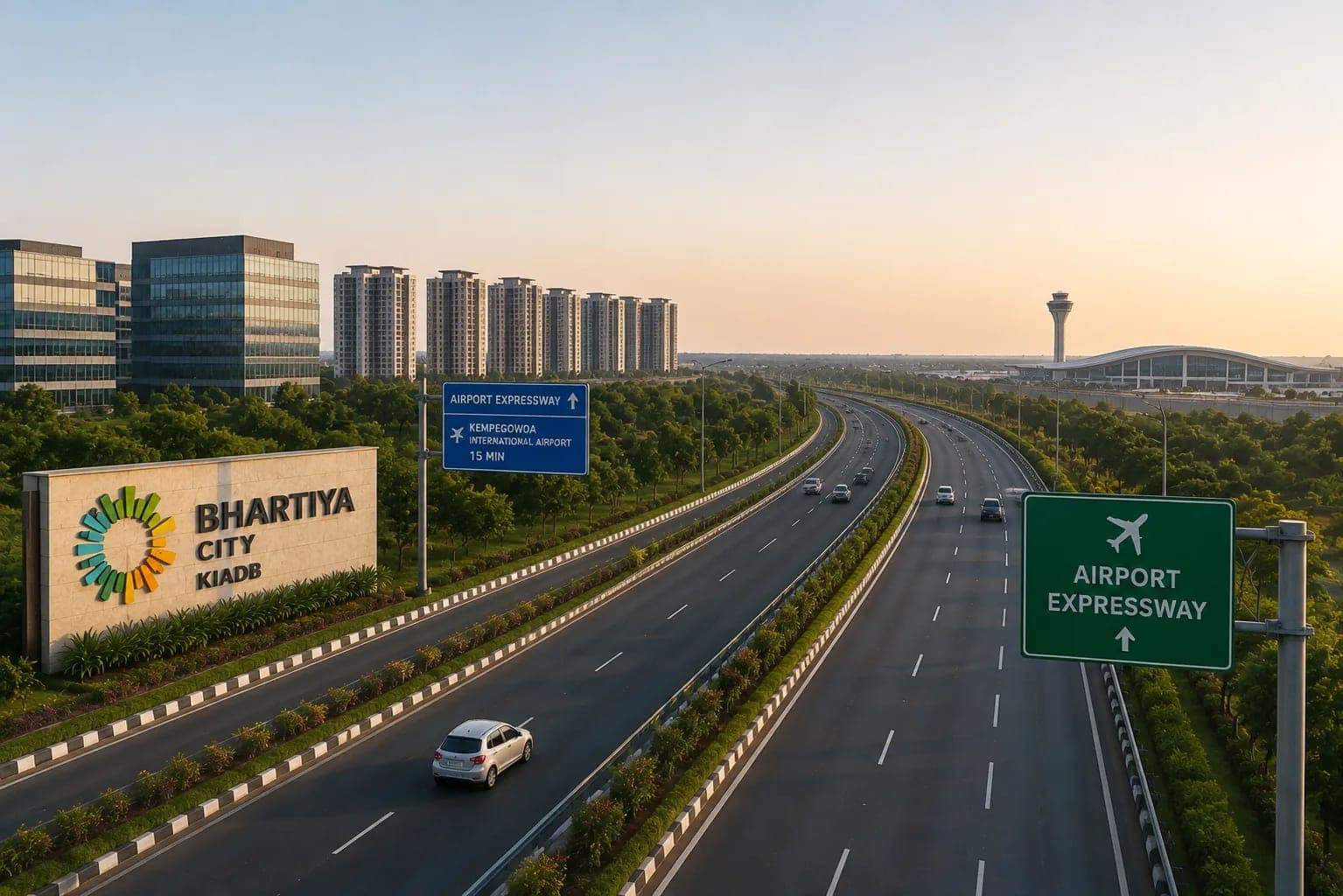 Airport Expressway Access from Bhartiya City KIADB — A Commute Guide