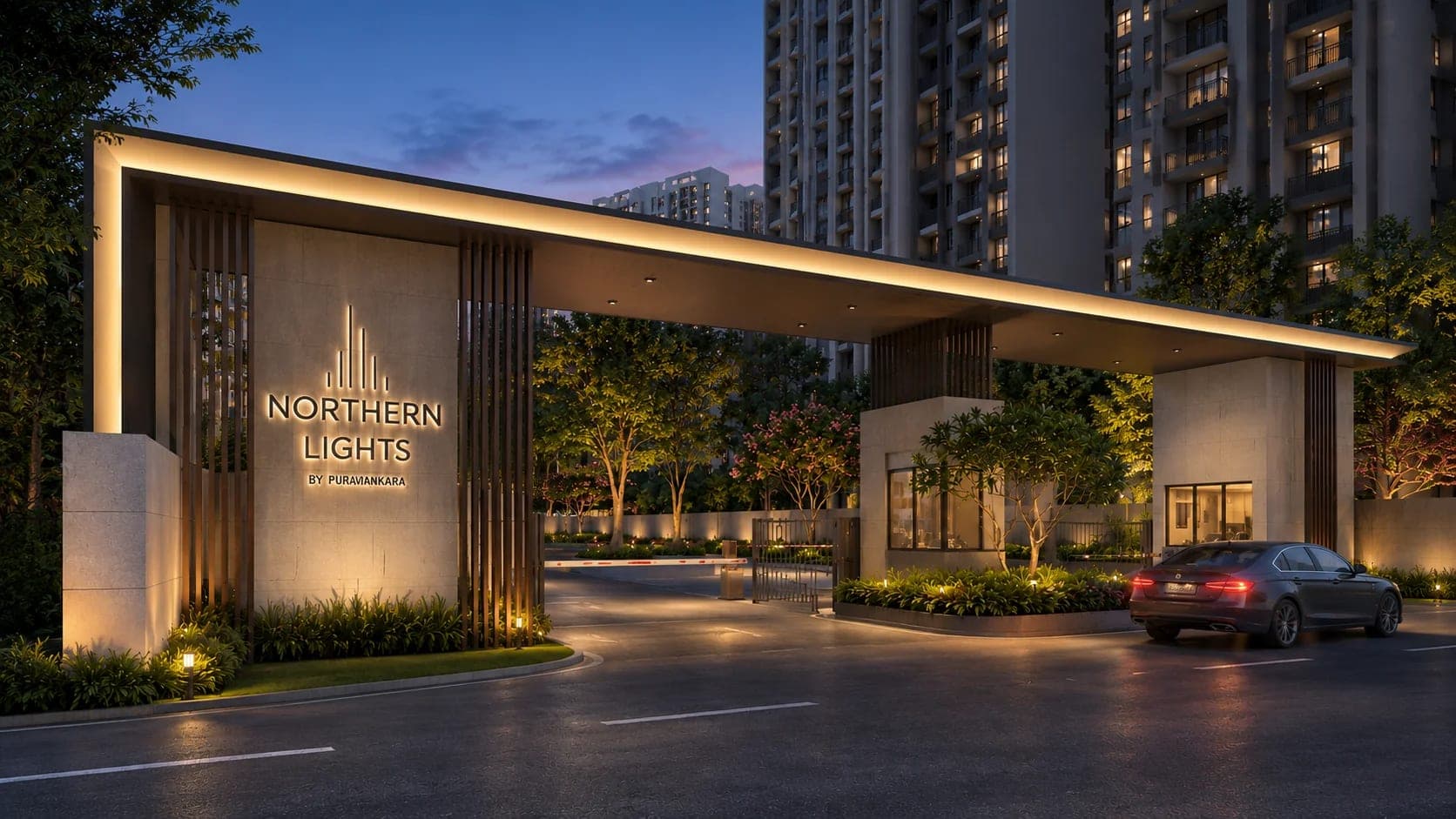 Northern Lights by Puravankara | New Launch | 2, 3 & 4 BHK Apartments | ₹1.40 Crore | Full Details elevation image