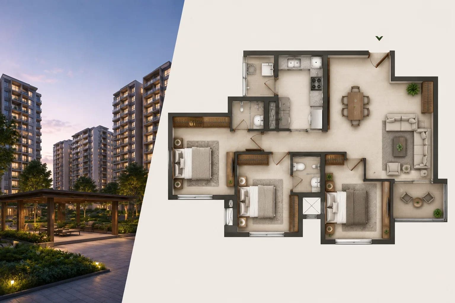 Bhartiya City KIADB 3 BHK Apartments: A Complete Buyer's Guide
