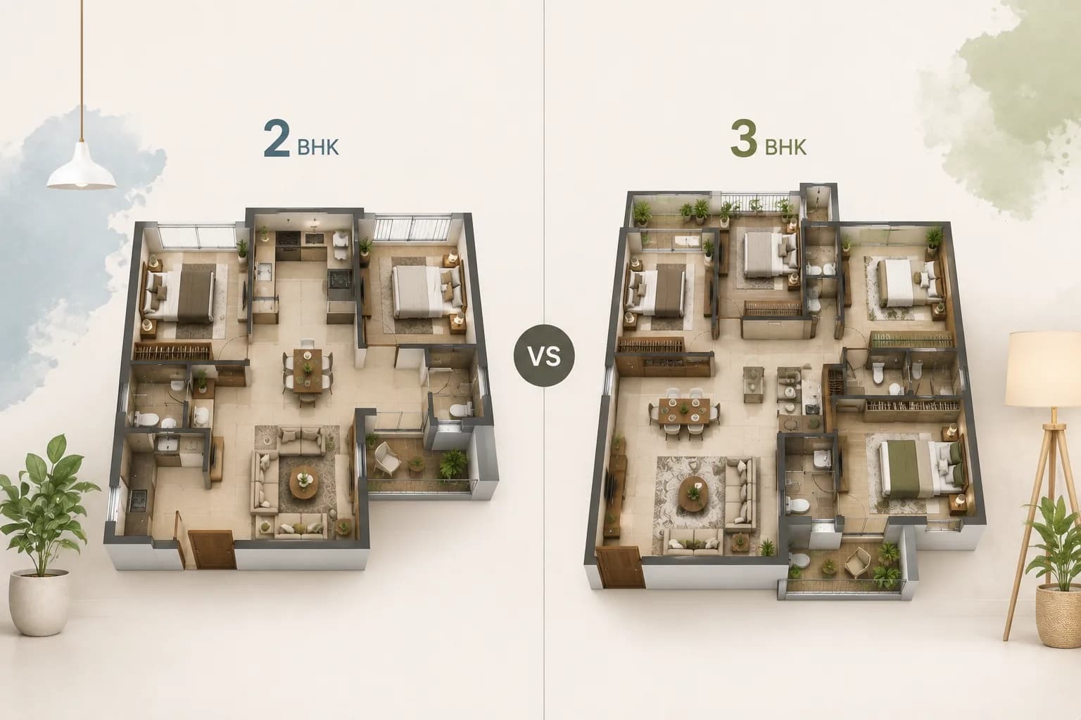 2 BHK or 3 BHK at Bhartiya City KIADB: Which Configuration Fits Your Family?