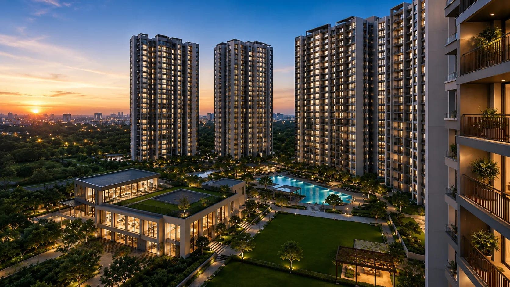 Prestige Avon Thanisandra | 2 & 3 BHK Apartments | ₹1.73 Cr* elevation image
