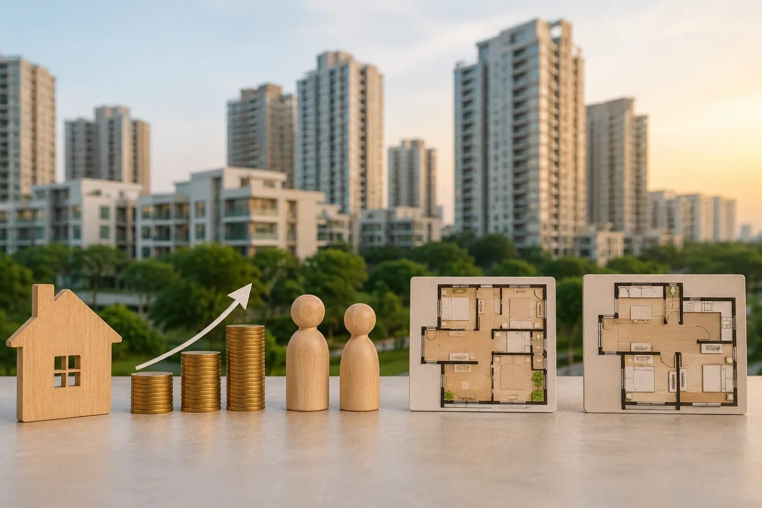 3 BHK or 4 BHK at Bhartiya City KIADB: Cost, Space and Resale Considerations
