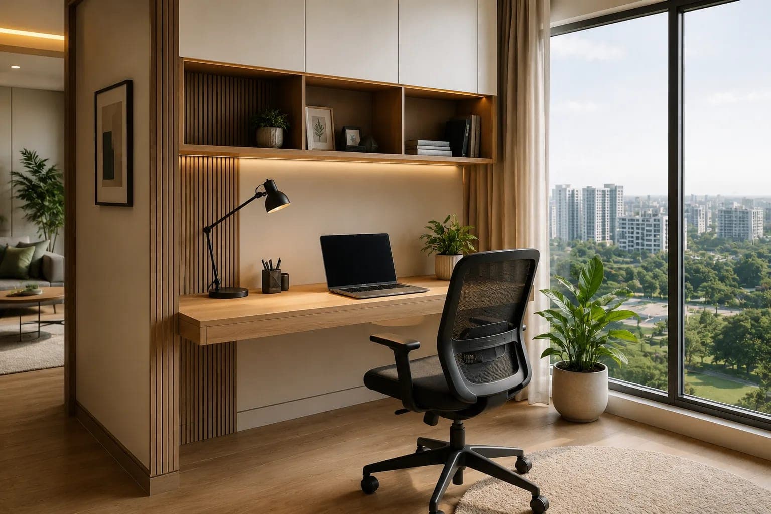 Work-From-Home Layouts at Bhartiya City KIADB: Planning a Home Office