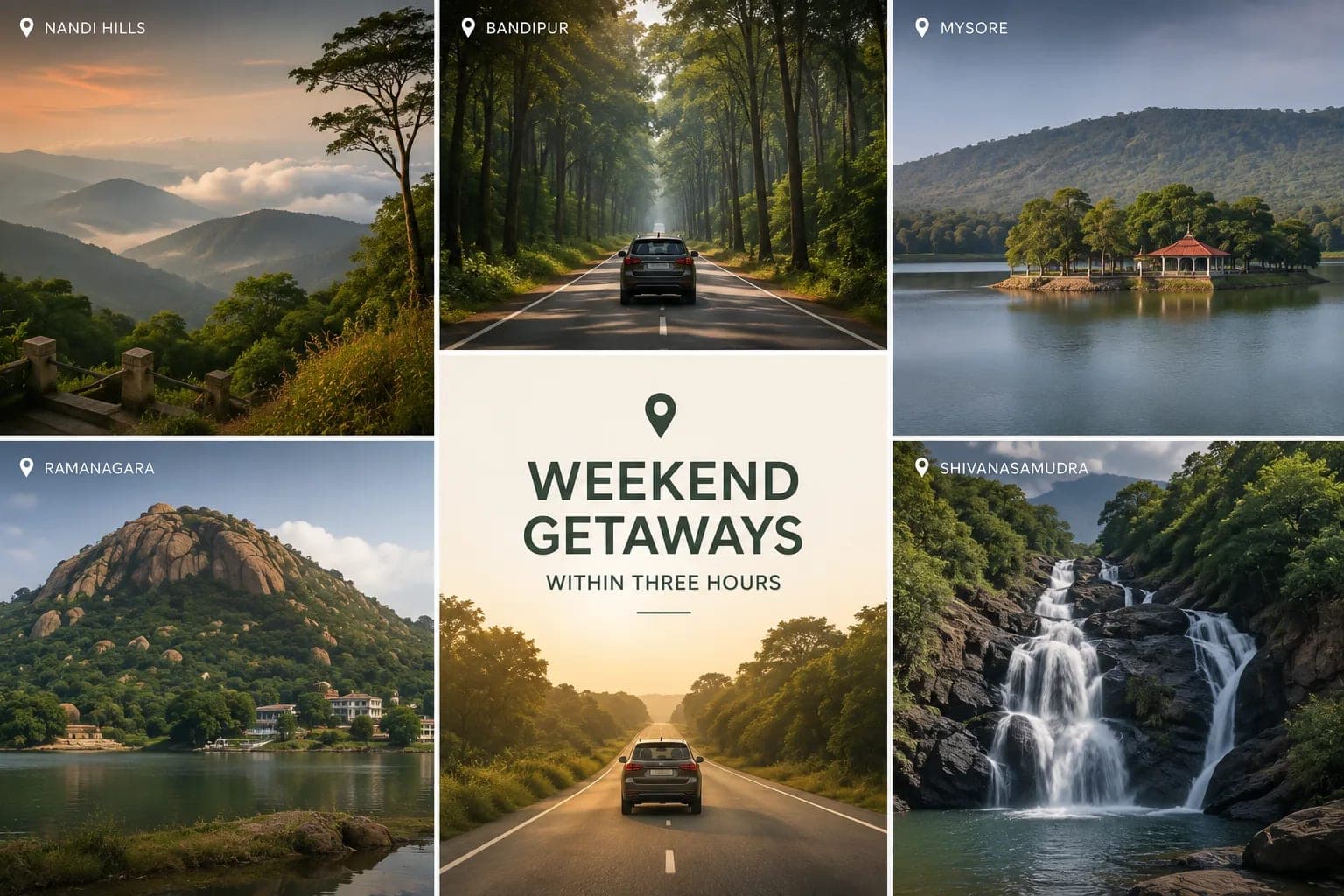 Godrej Whitefield: Weekend Getaways Within Three Hours