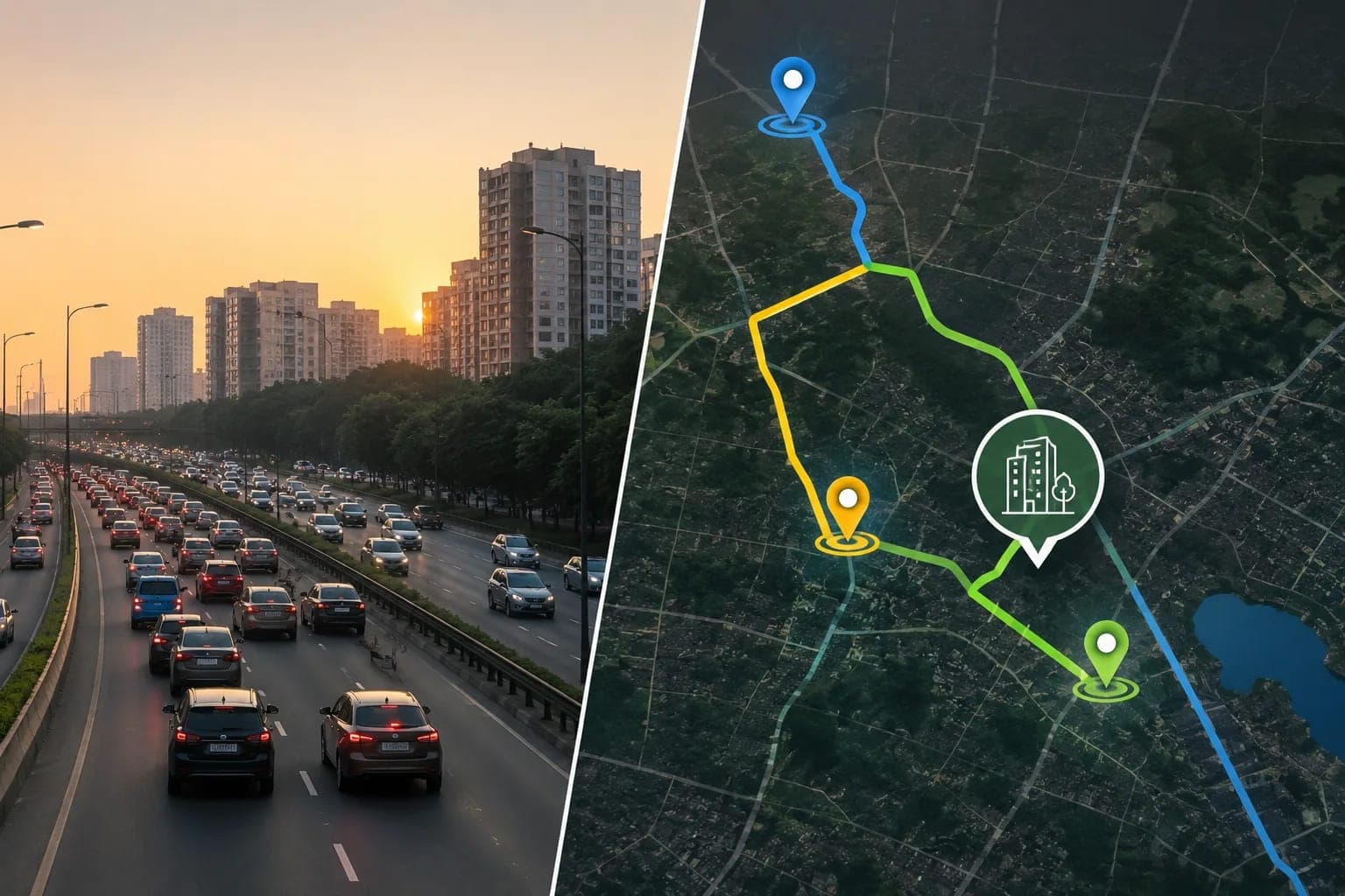 Godrej Whitefield: Traffic Patterns and Smarter Commute Routes