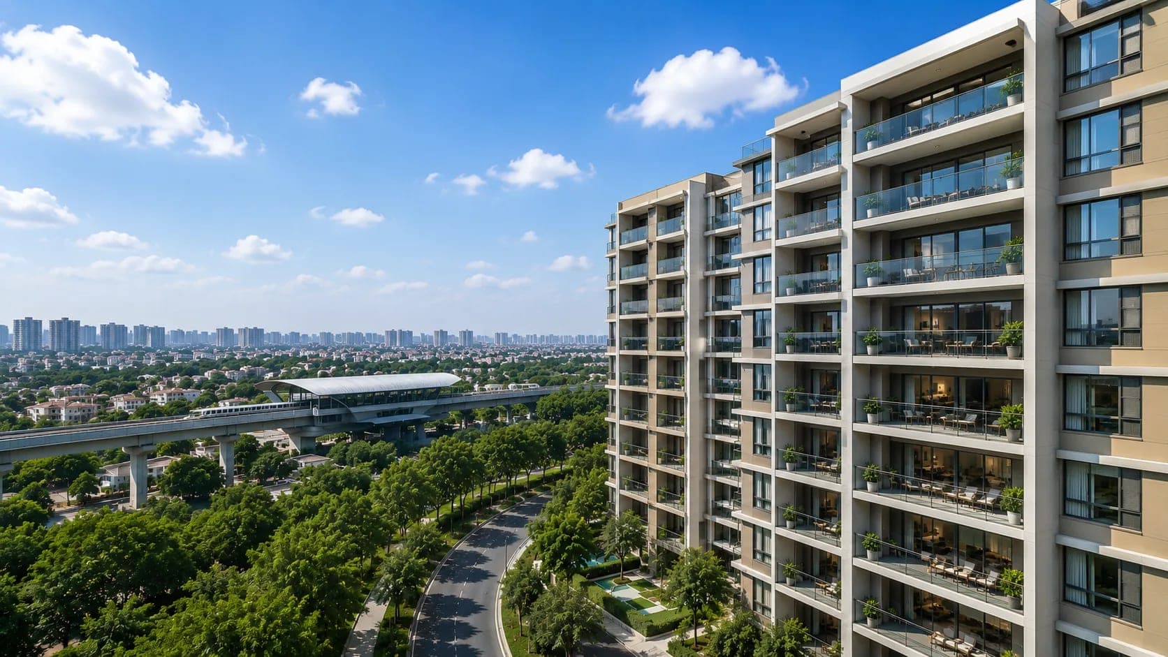 Brigade Lumina | Tumkur Road | 2 & 3 BHK | ₹1.45 Cr | New Launch project view
