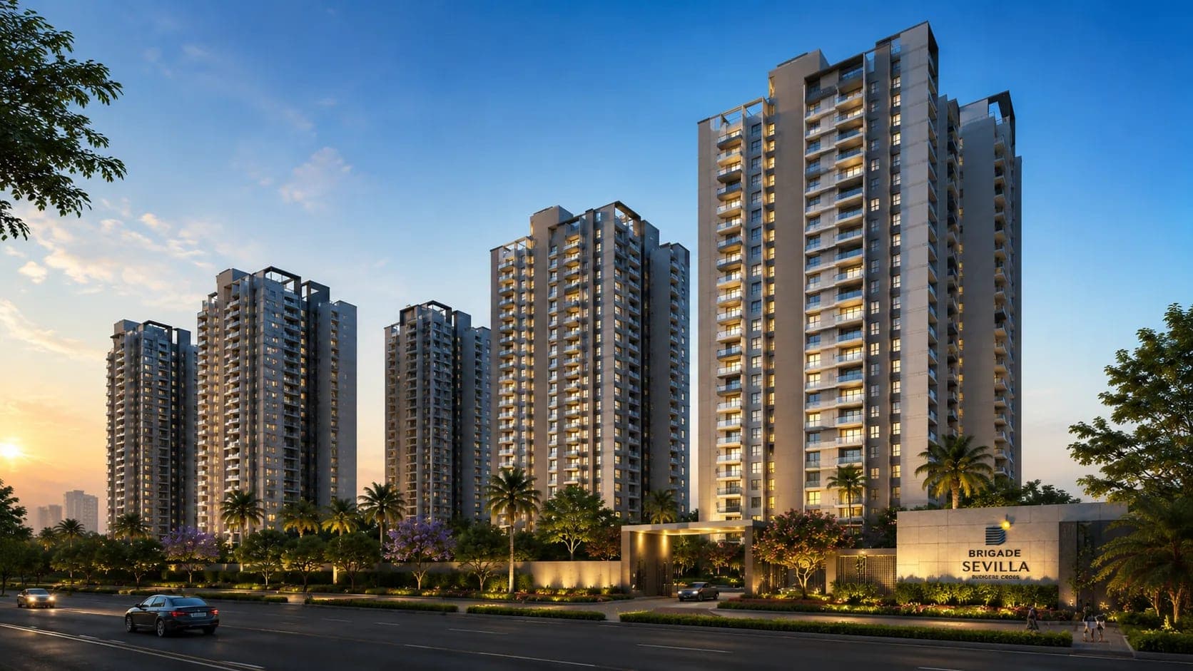 Brigade Sevilla | Budigere | 1-3.5 BHK | ₹95L* | Full Details elevation image