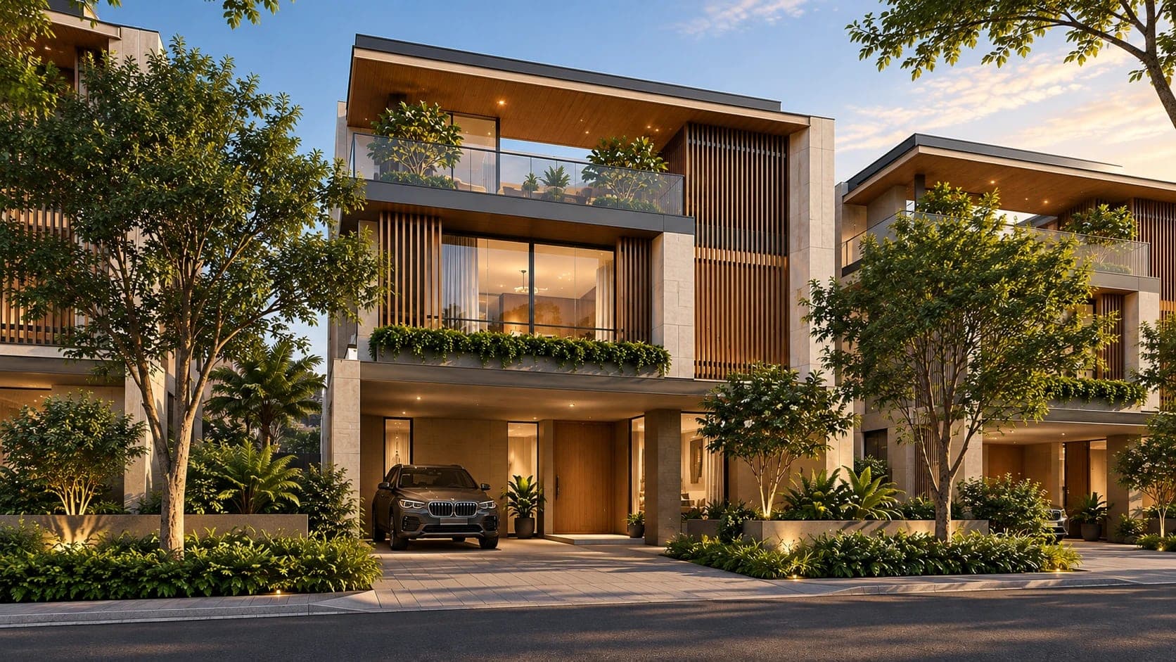 Prestige Springwood | Devanahalli | 4 BHK Row Villa | ₹10 Cr* elevation image