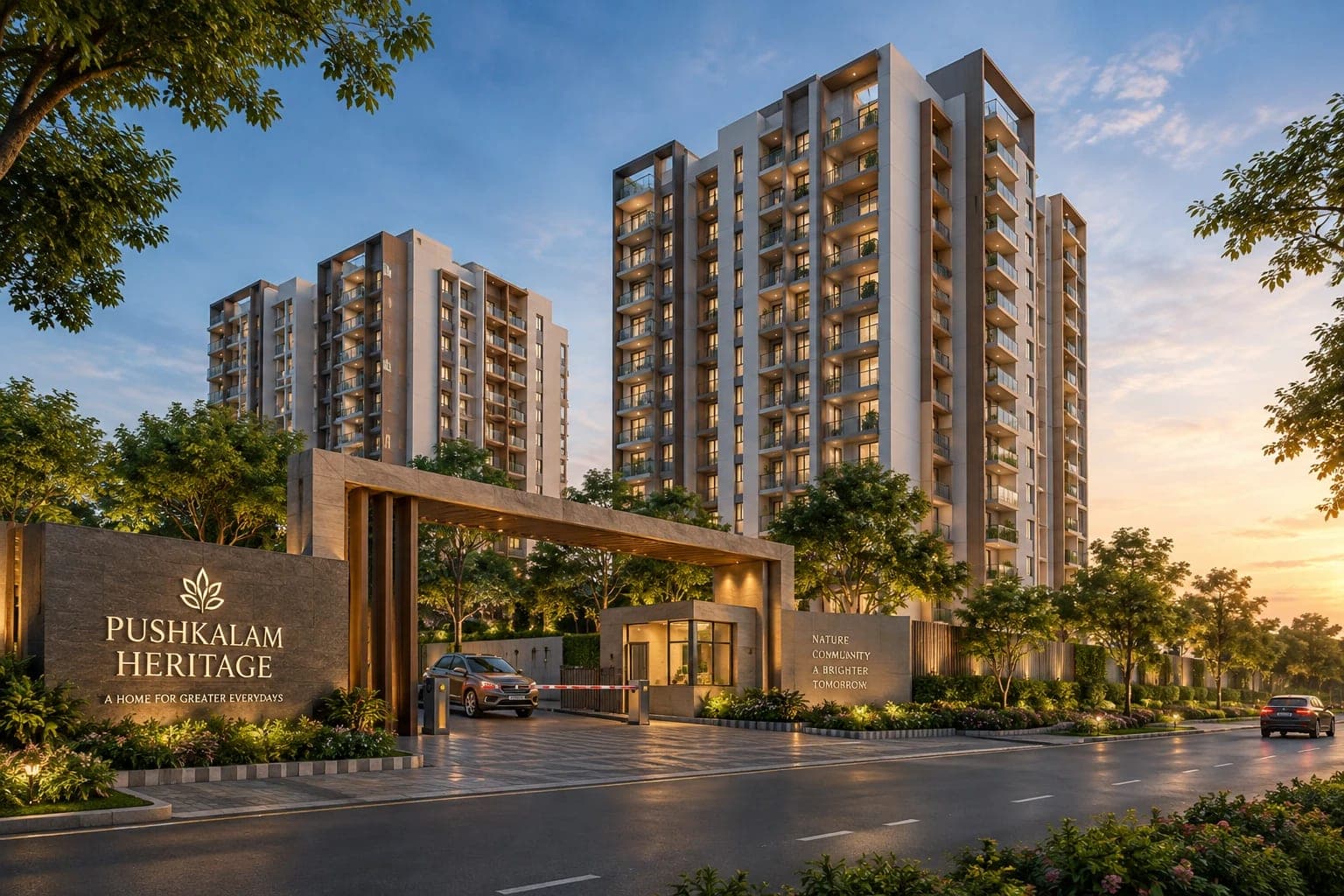 Pushkalam Heritage | Budigere | 2,3 BHK | ₹1.3Cr*