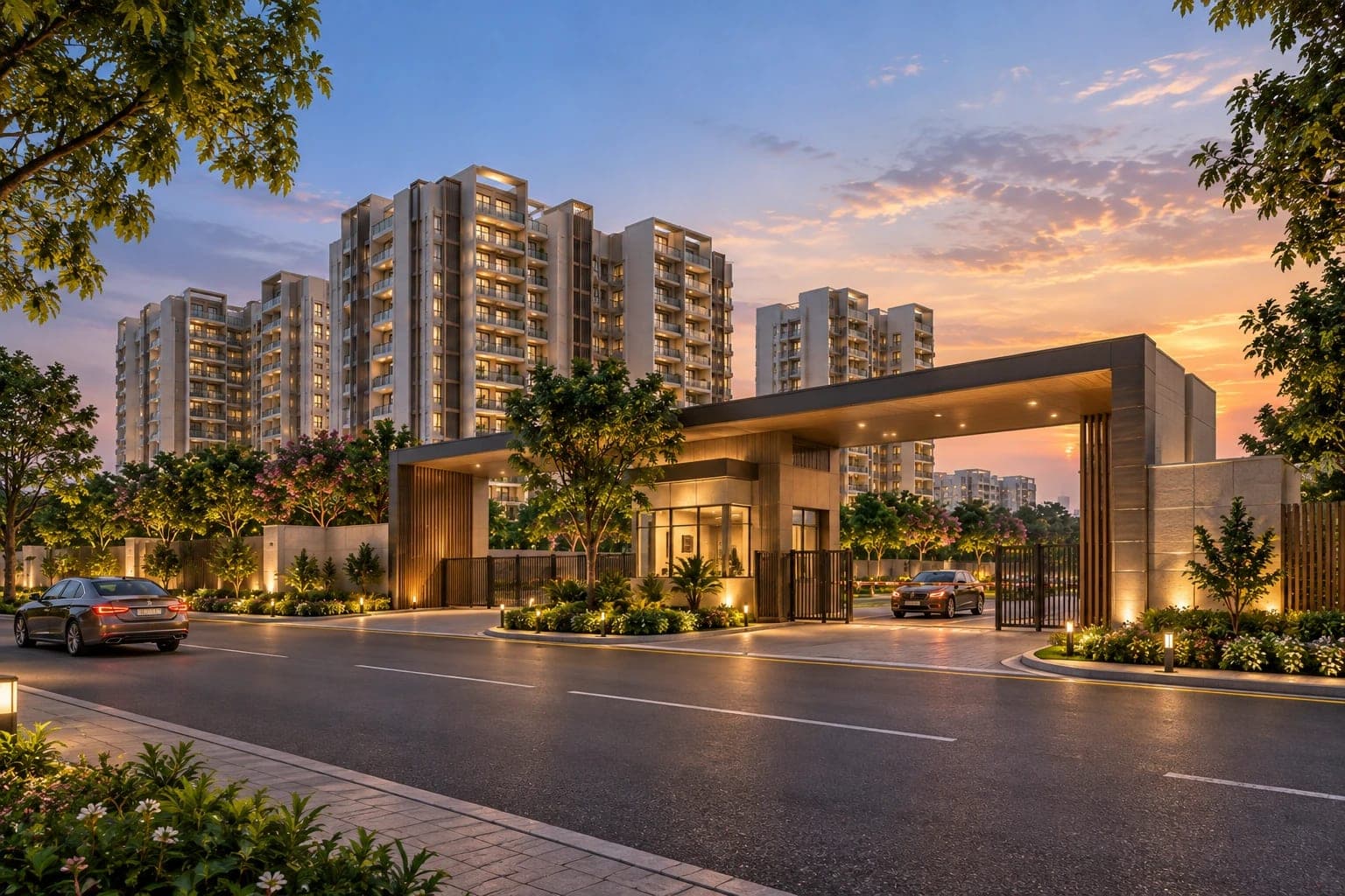 Nikoo 9 | KIADB | Studio to 3.5 BHK | ₹1.89 Cr* elevation image