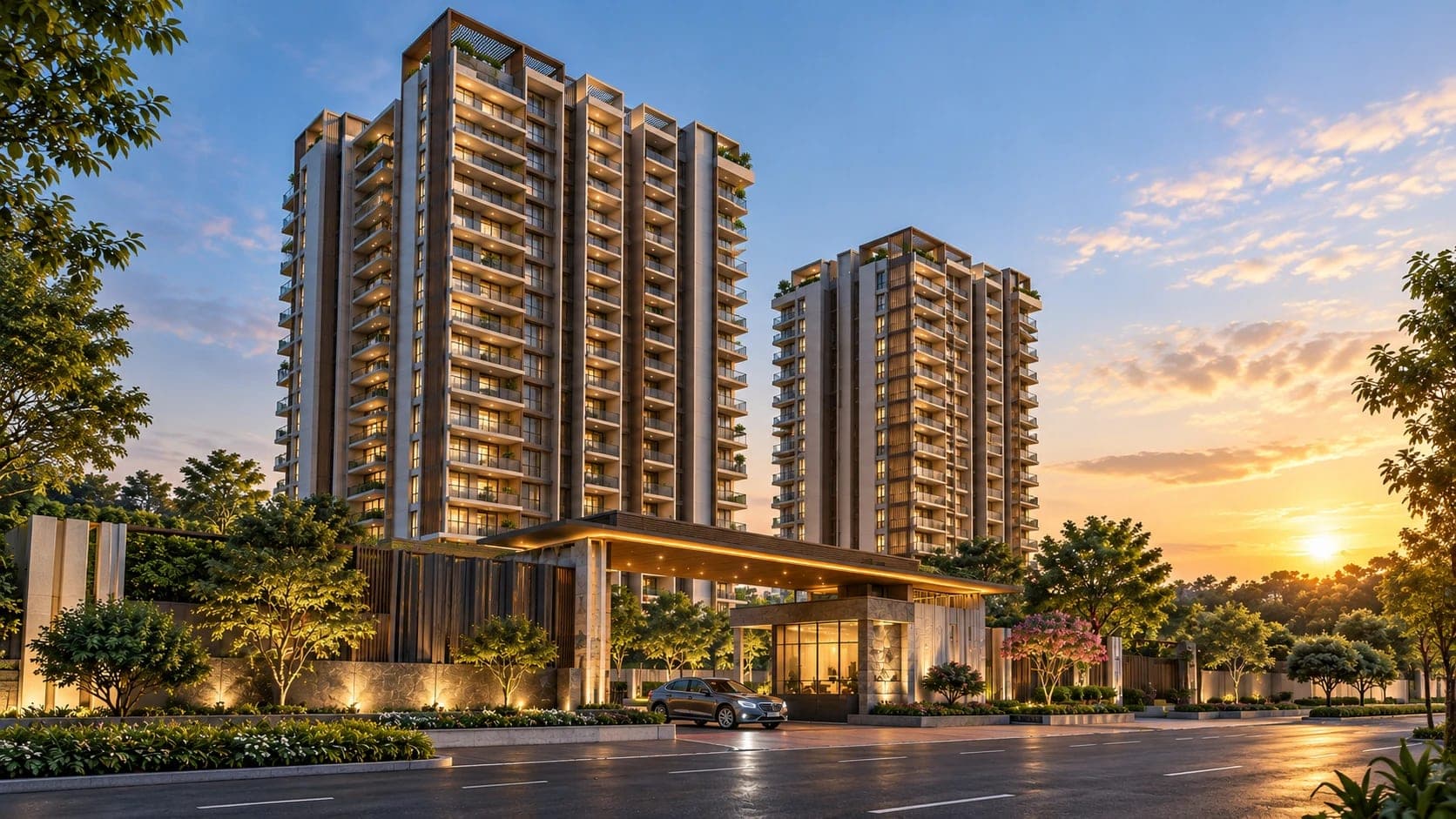 Amberstone Vectra | Sarjapur | 2-3 BHK | ₹1.1 Cr* elevation image