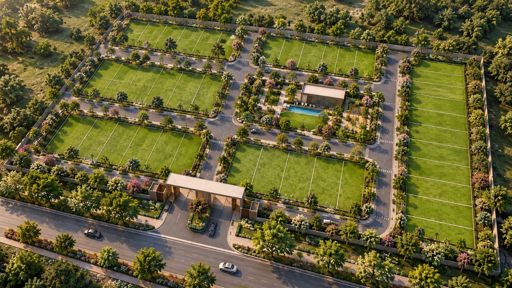 Sobha Sacred Grove | Chikkathirupathi | Plots | ₹83.98L* elevation image