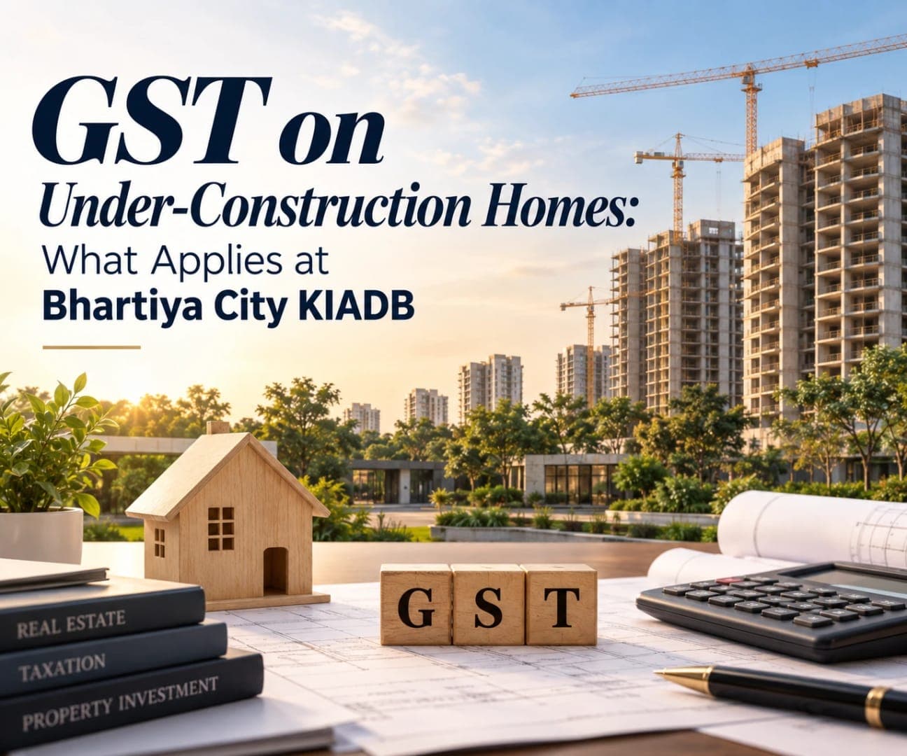 GST on Under-Construction Homes: What Applies at Bhartiya City KIADB
