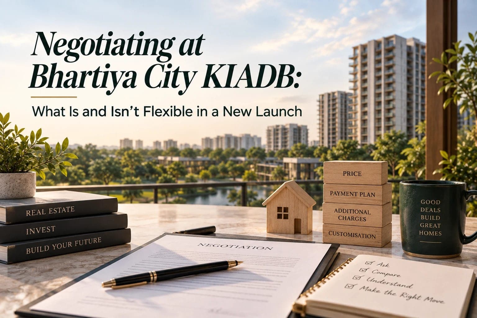 Negotiating at Bhartiya City KIADB: What Is and Isn't Flexible in a New Launch