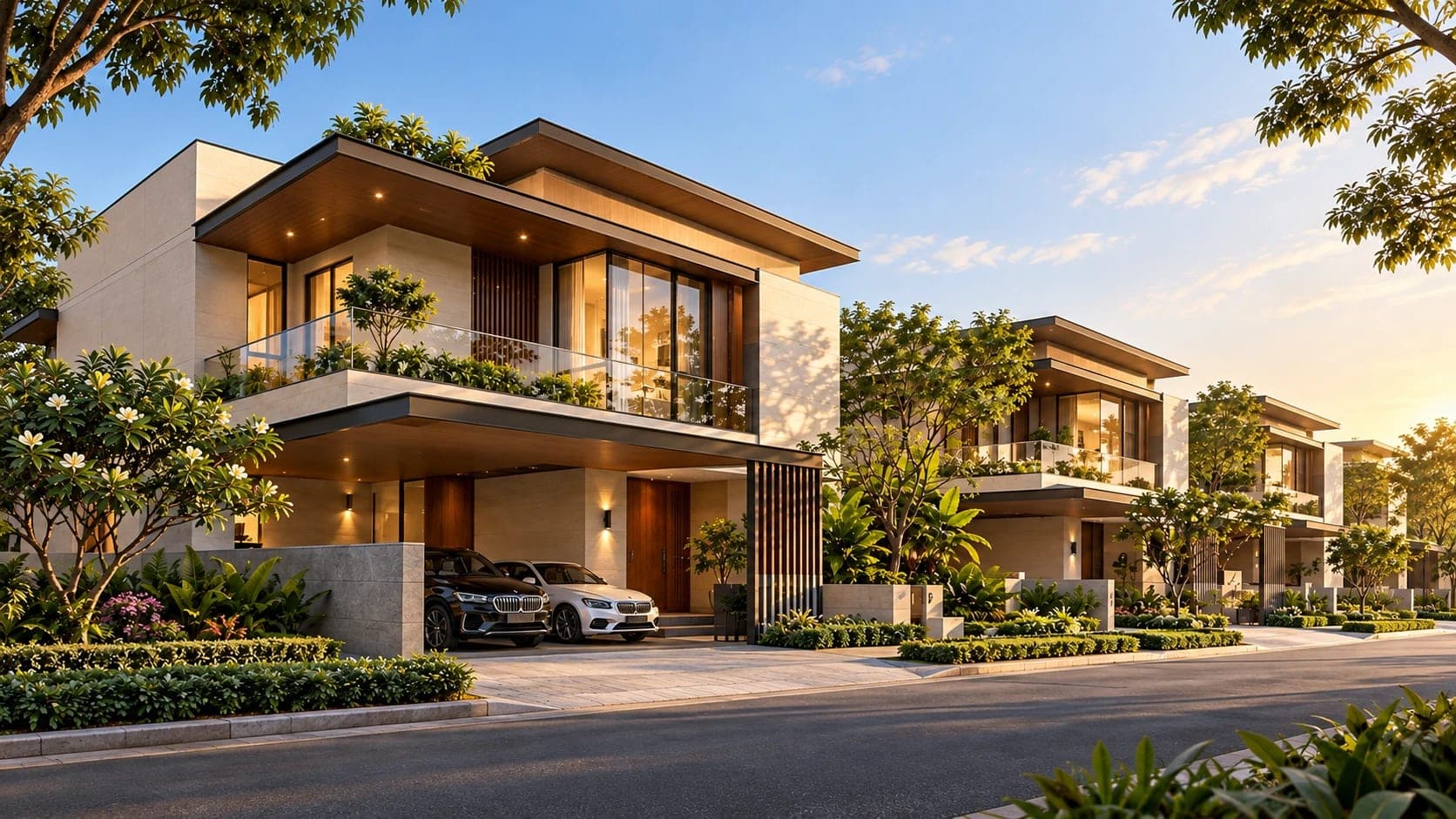 The Promenade | Kollur | 4 BHK Villas | ₹7 Cr* elevation image