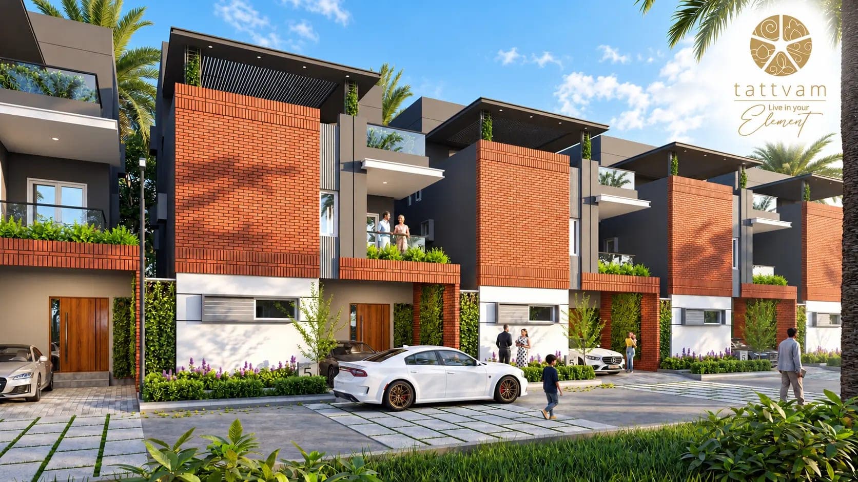 Tattvam Villas Bagalur view